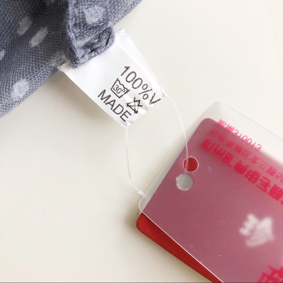Grey Purple Speckled Lightweight Flowy Scarf - Picture 9 of 14